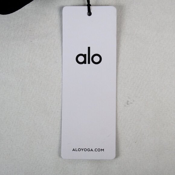 Alo Yoga Airbrush High-Waist Heart Throb Legging in Black/White Size Large - NWT - Picture 7 of 9